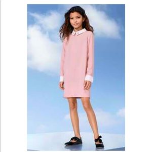 LIKE NEW VICTORIA BECKHAM BLUSH LONG SLEEVE